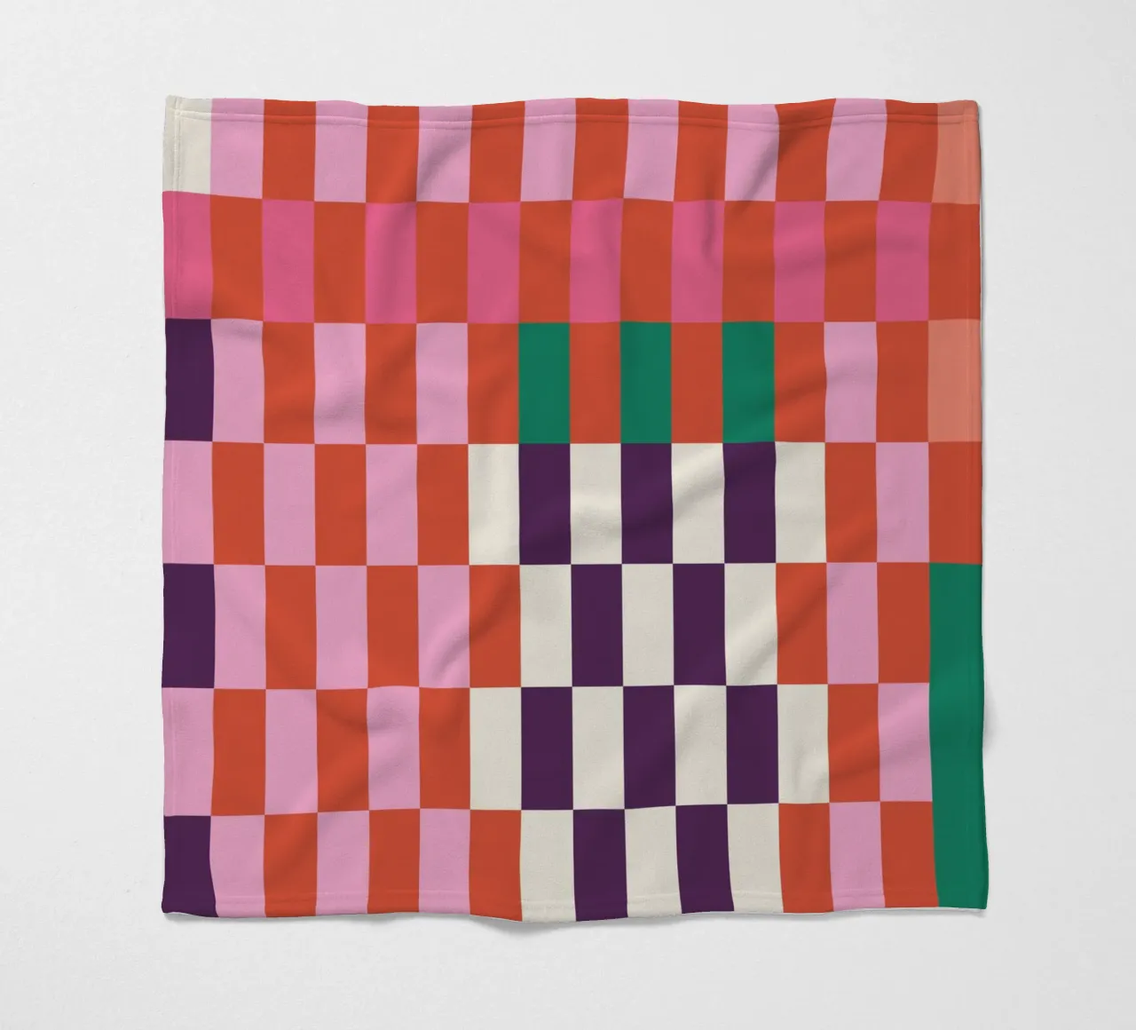 Fragmented Order coperta in pile da susanapaz