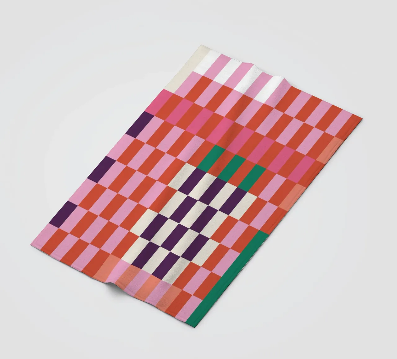 Fragmented Order coperta in pile da susanapaz