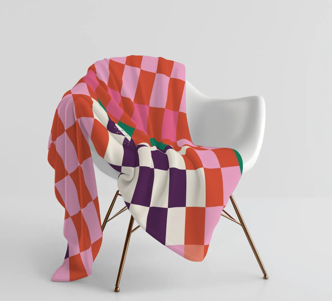 Fragmented Order coperta in pile da susanapaz