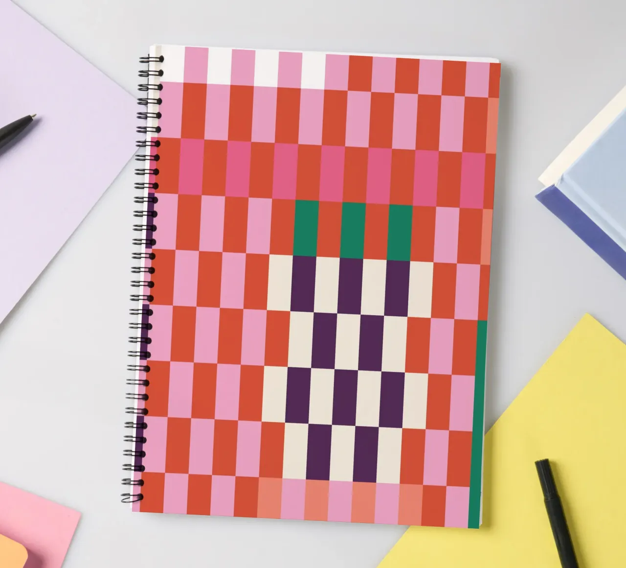Fragmented Order spiral notebook by susanapaz