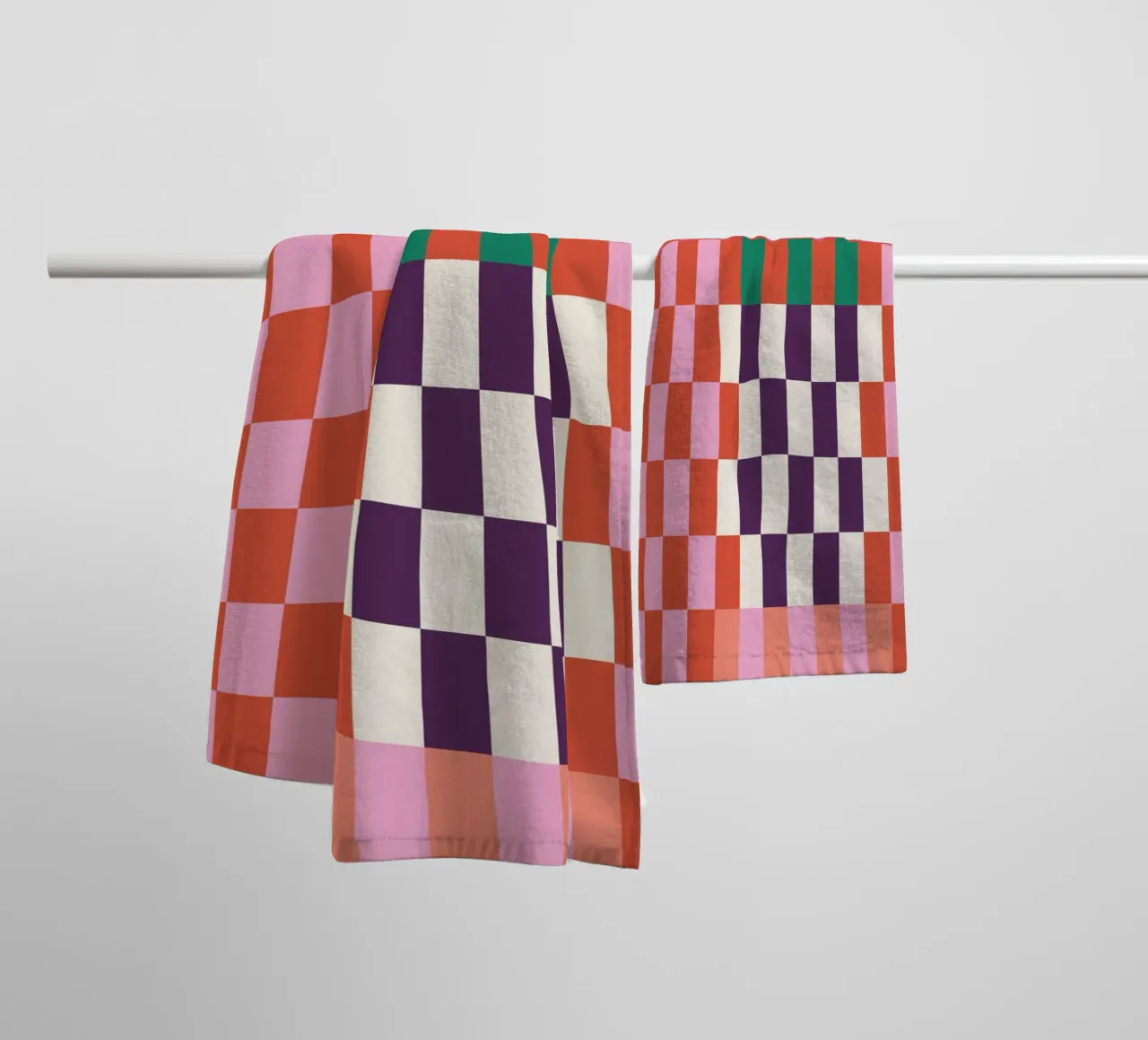 Fragmented Order asciugamano da bagno da susanapaz