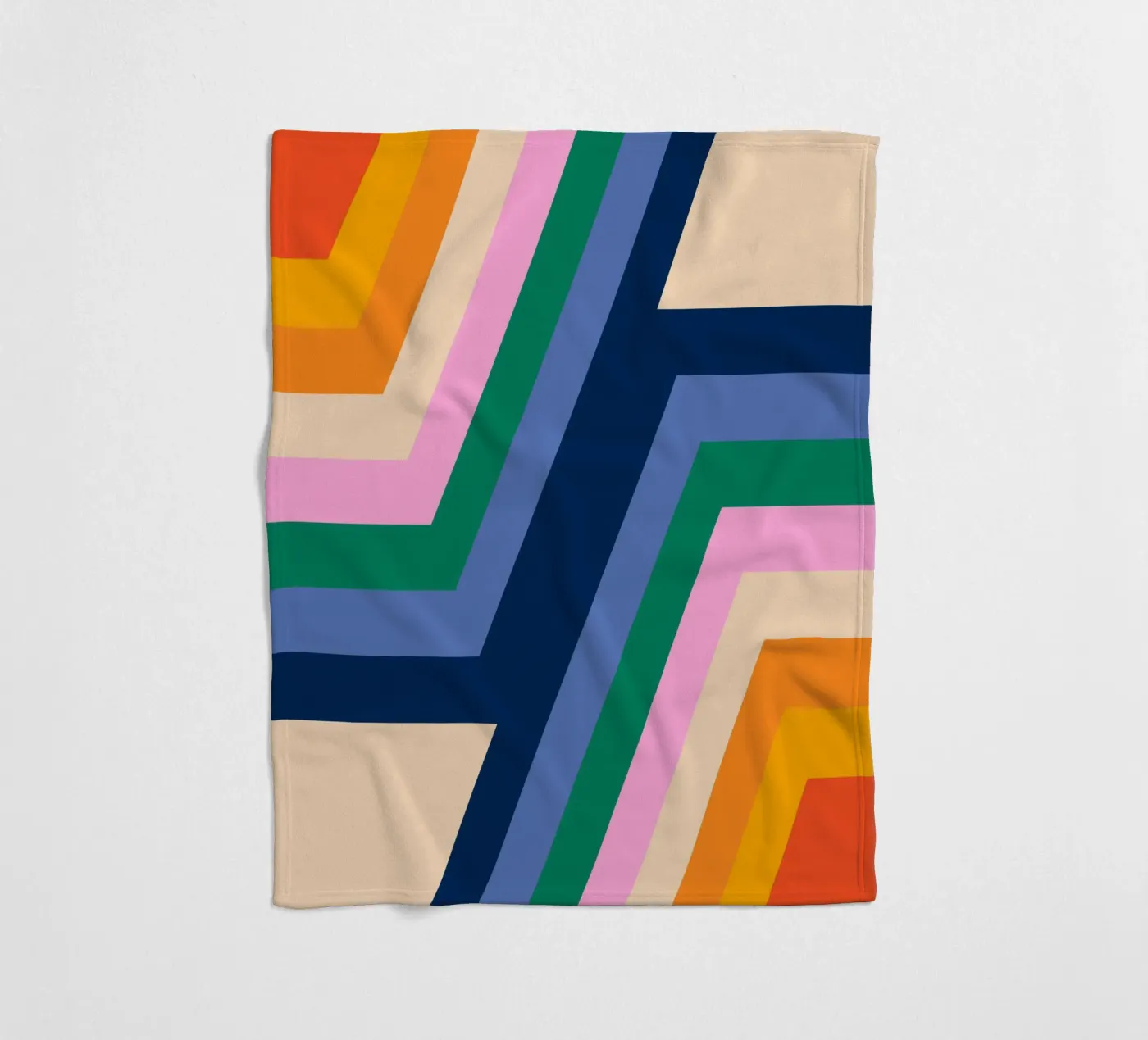 Rainbow coperta in pile da susanapaz