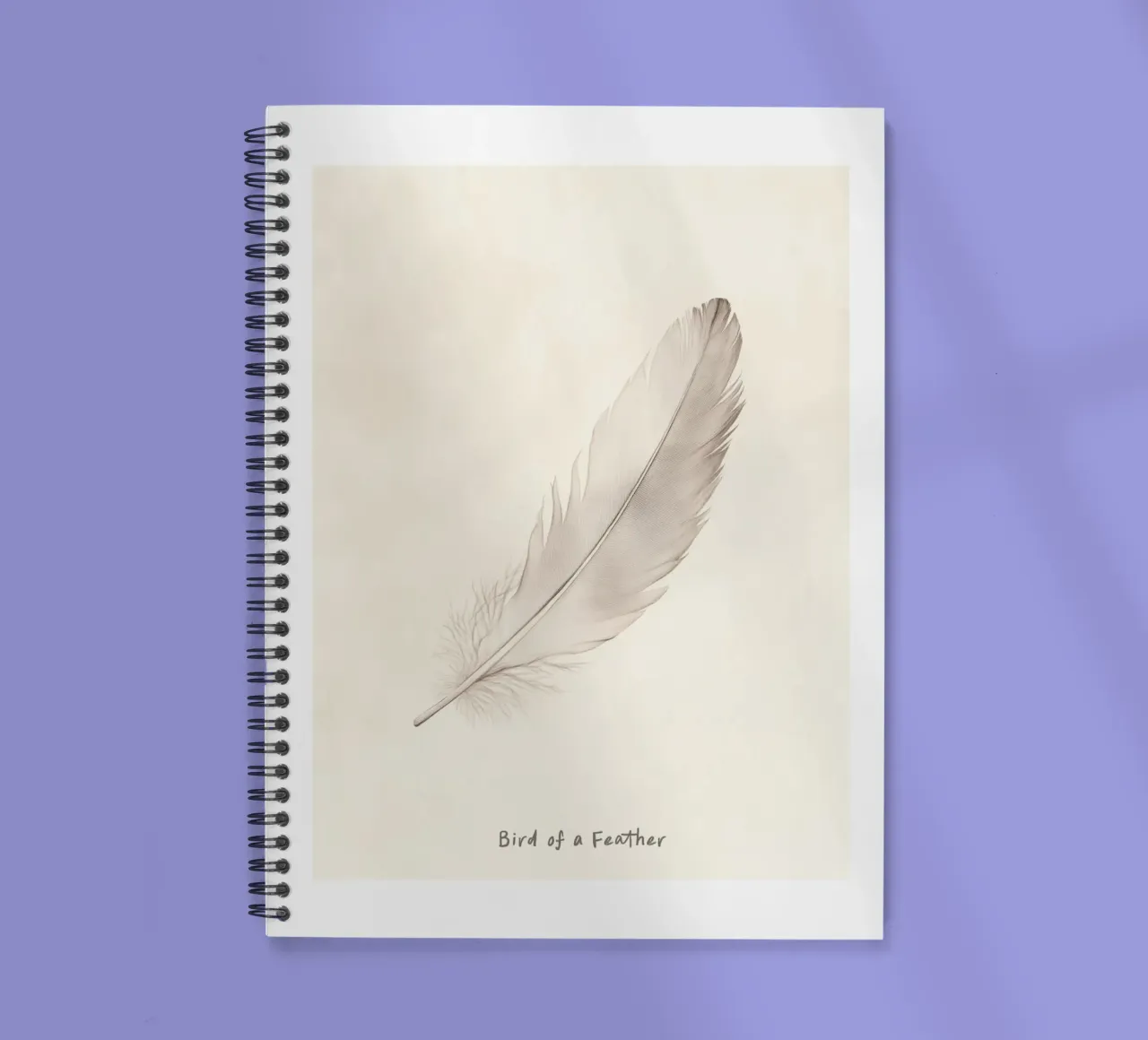 Bird Of A Feather spiral notebook by treechild