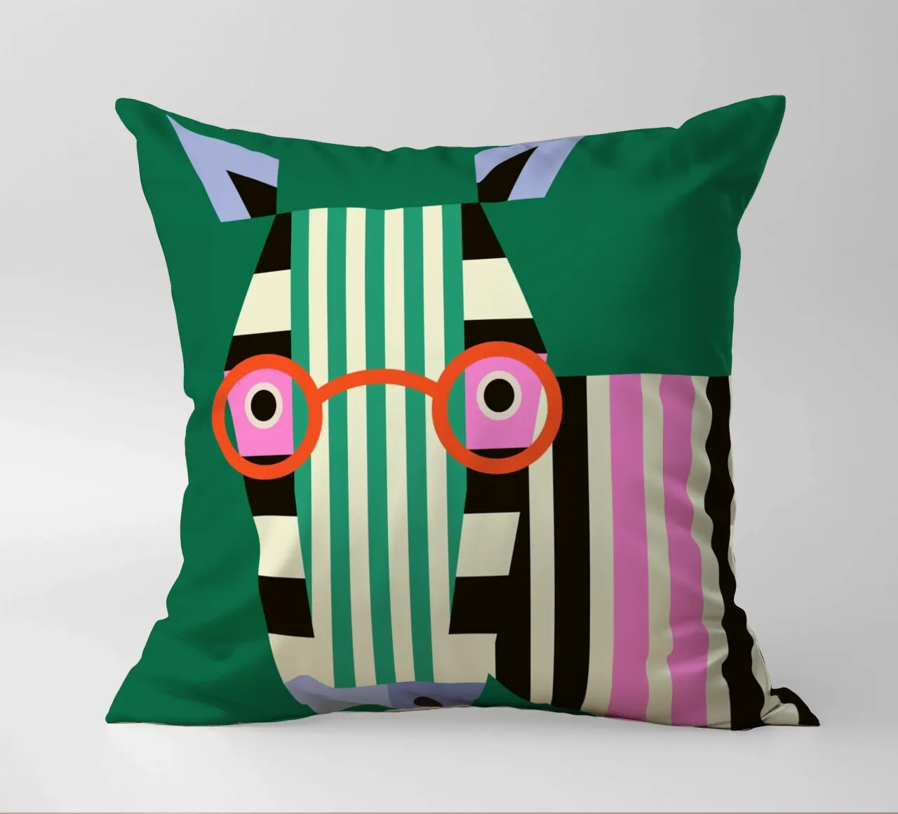 Zebra in Focus cuscino da susanapaz