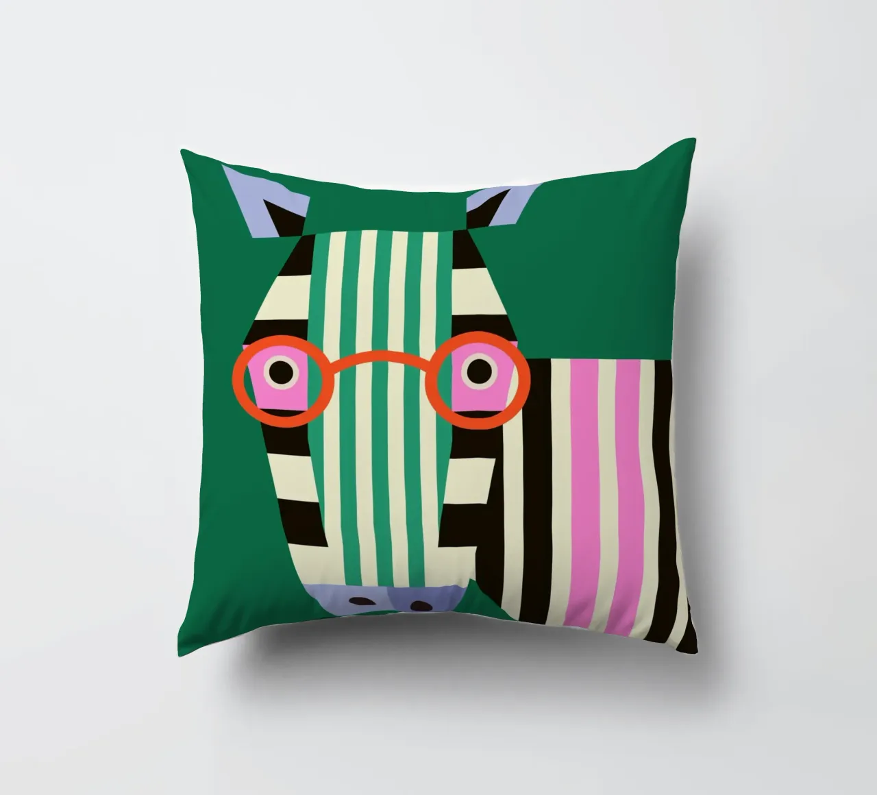 Zebra in Focus cuscino da susanapaz