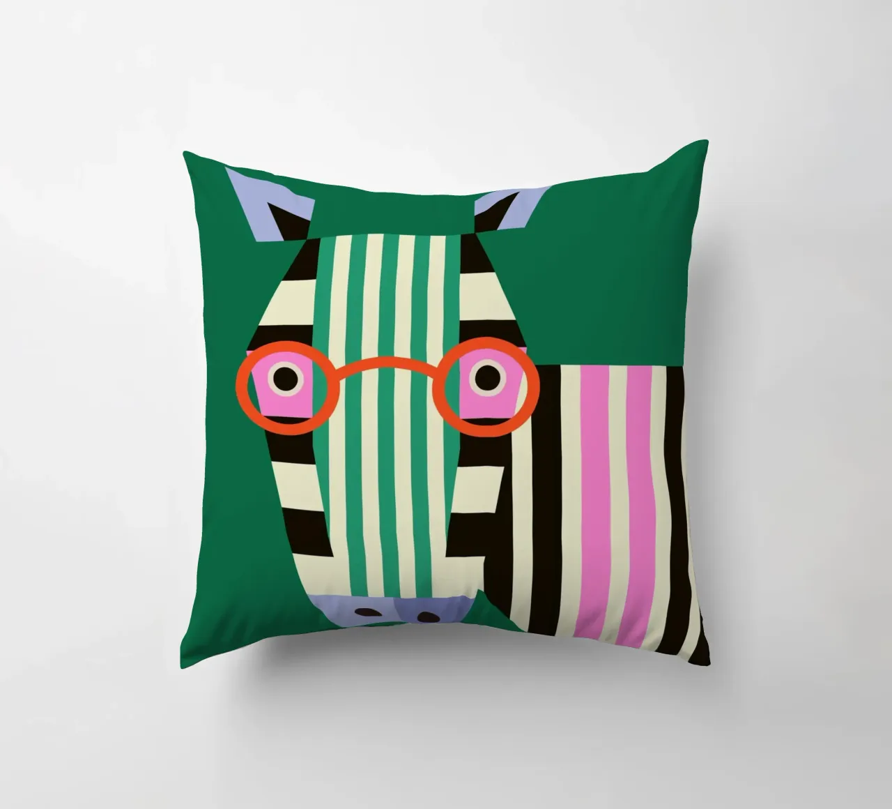 Zebra in Focus cuscino da susanapaz