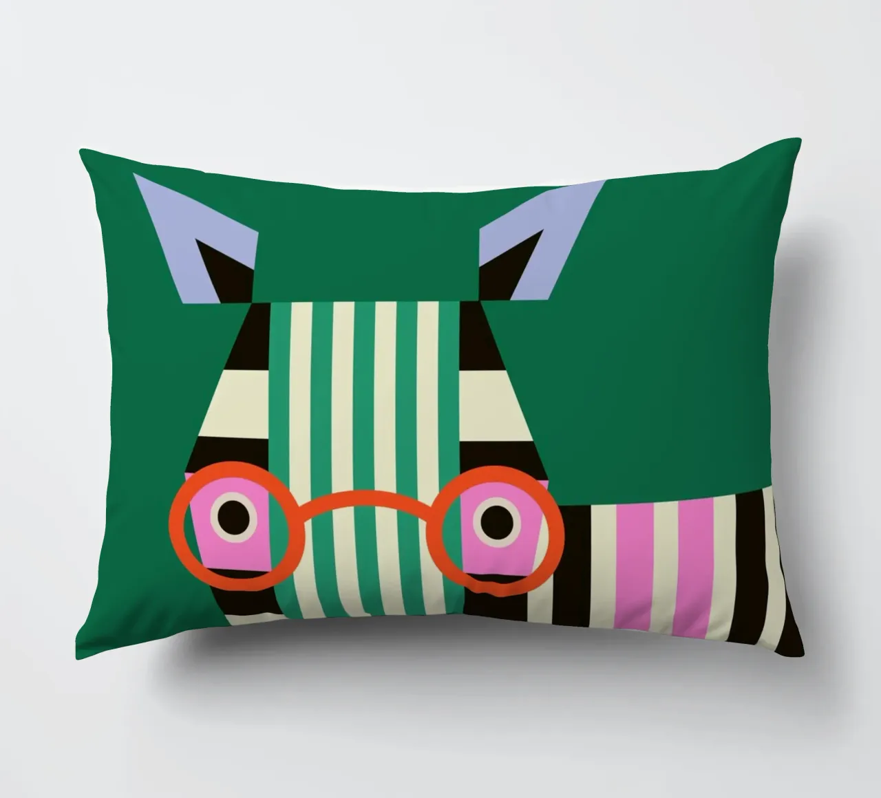 Zebra in Focus cuscino da susanapaz