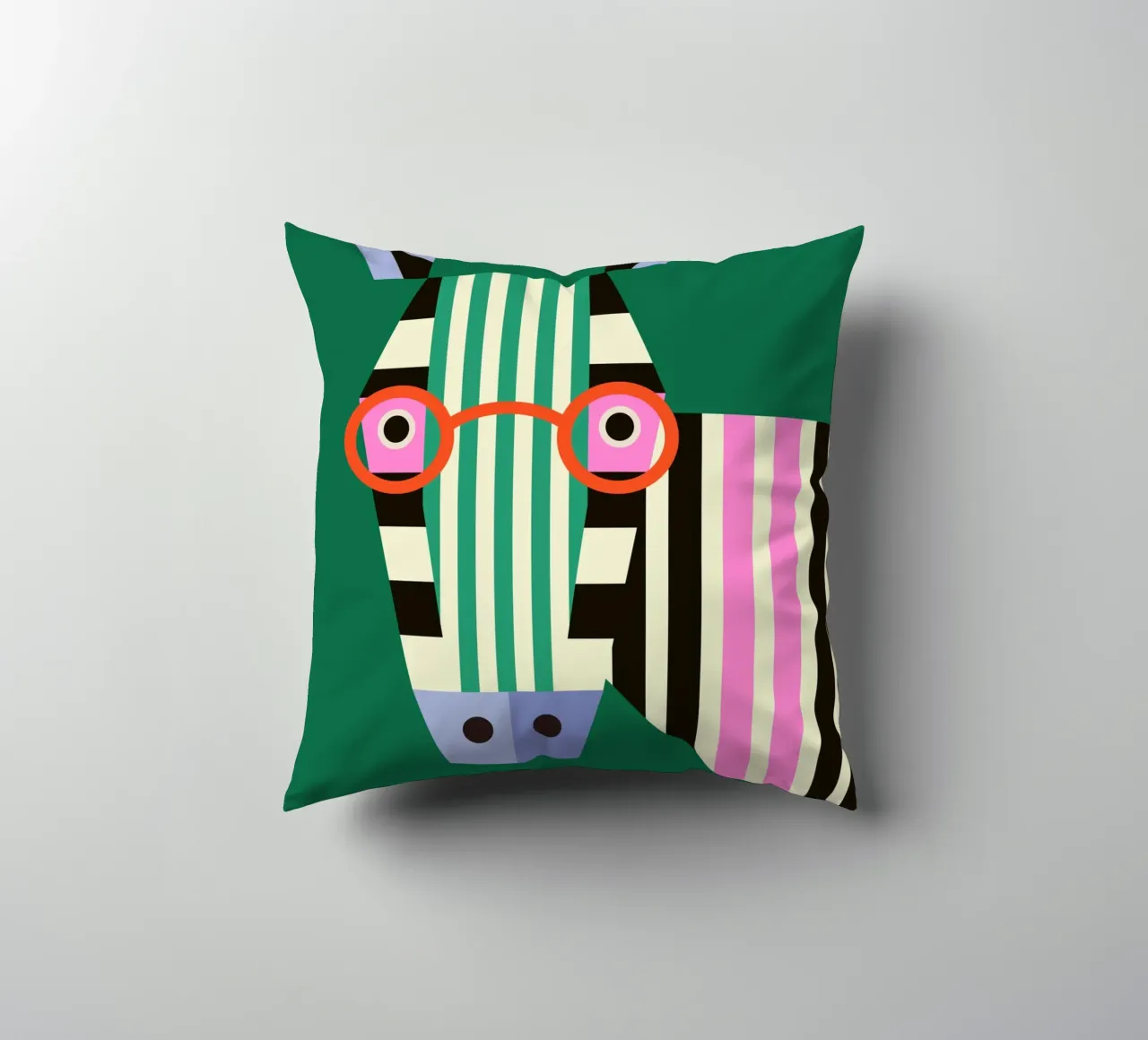 Zebra in Focus cuscino da susanapaz