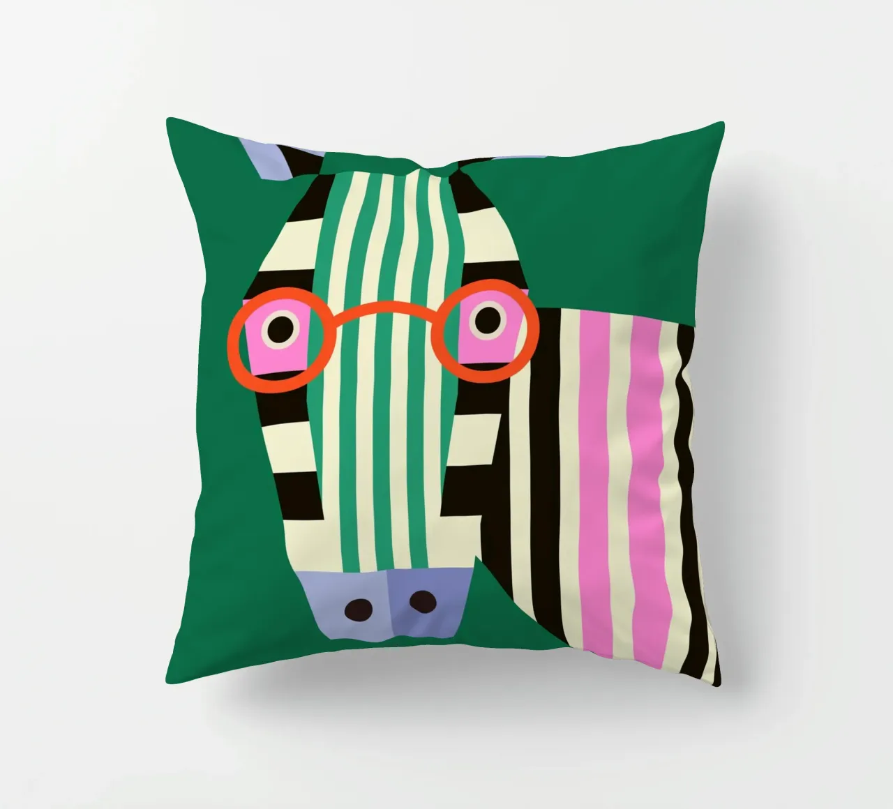 Zebra in Focus cuscino da susanapaz