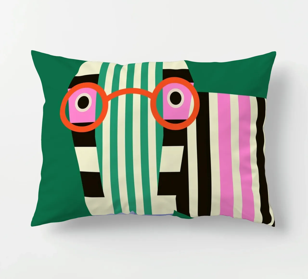 Zebra in Focus cuscino da susanapaz