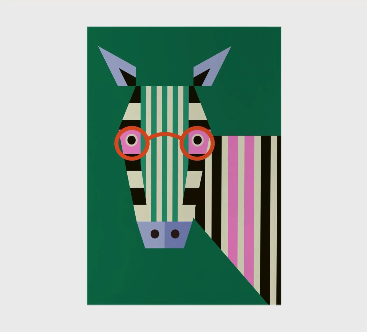 Zebra in Focus carnet de notes de susanapaz