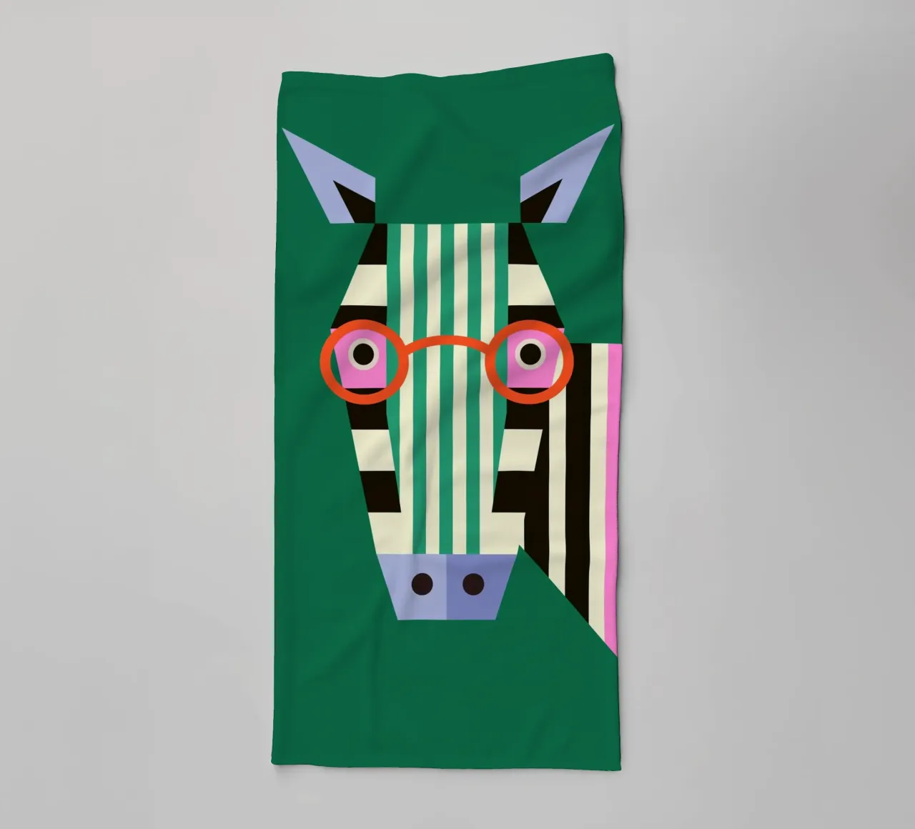 Zebra in Focus asciugamano da bagno da susanapaz