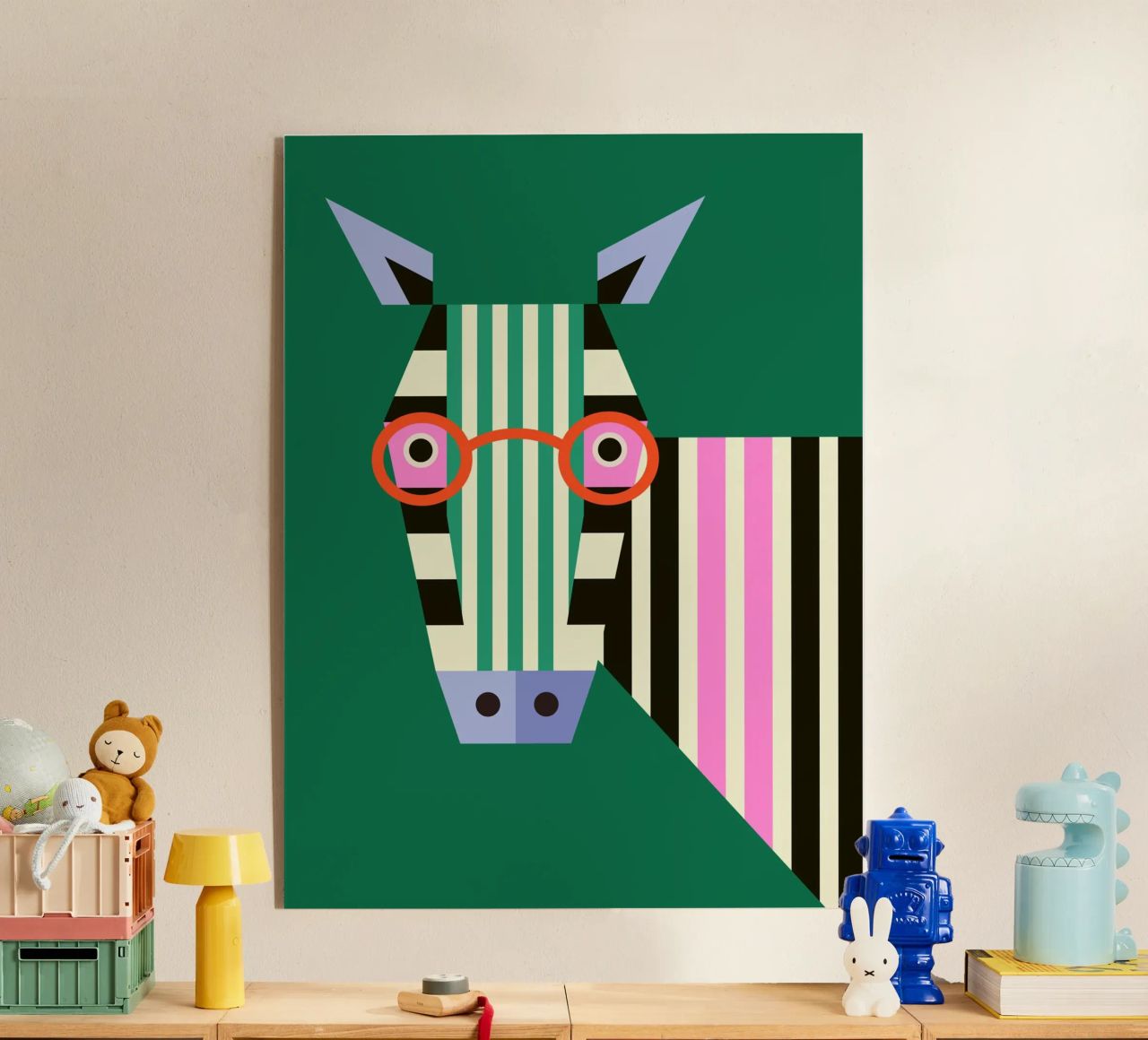 Zebra in Focus plexiglass da susanapaz