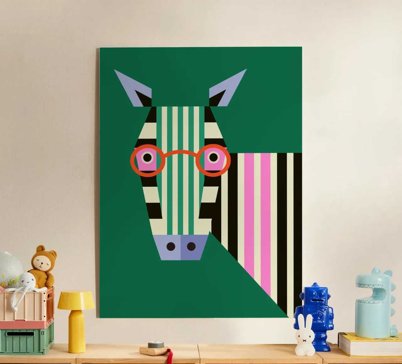 Zebra in Focus plexiglass da susanapaz