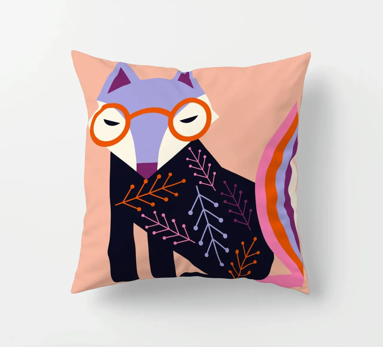 Wise Fox cuscino da susanapaz