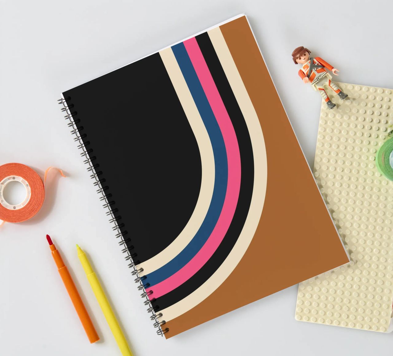 Rainbow III cuaderno de espiral de susanapaz