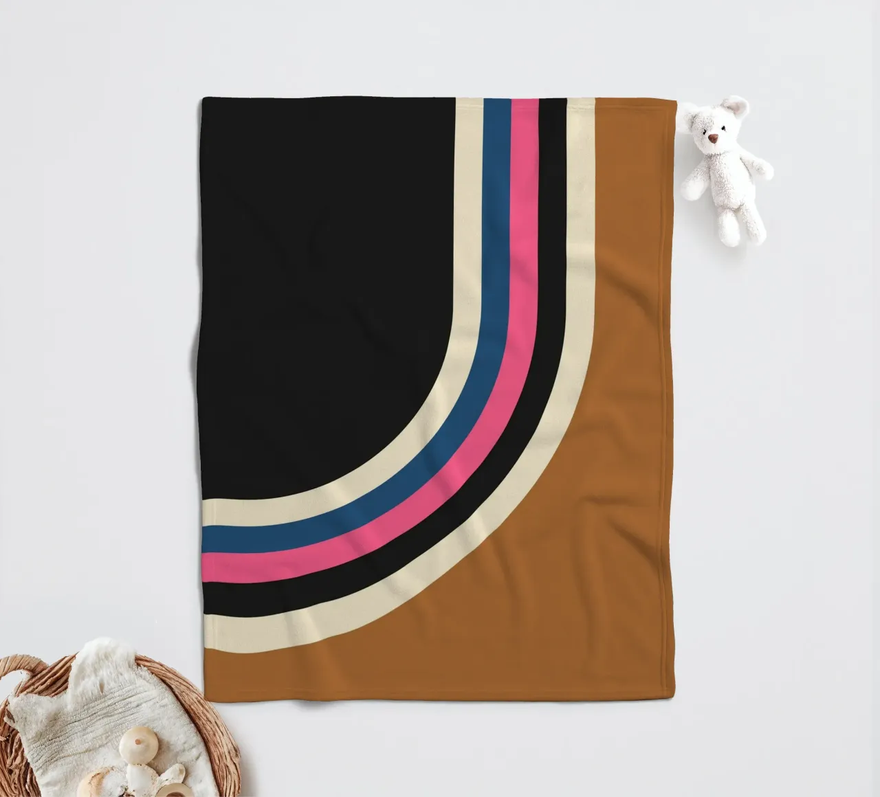 Rainbow III coperta in pile da susanapaz