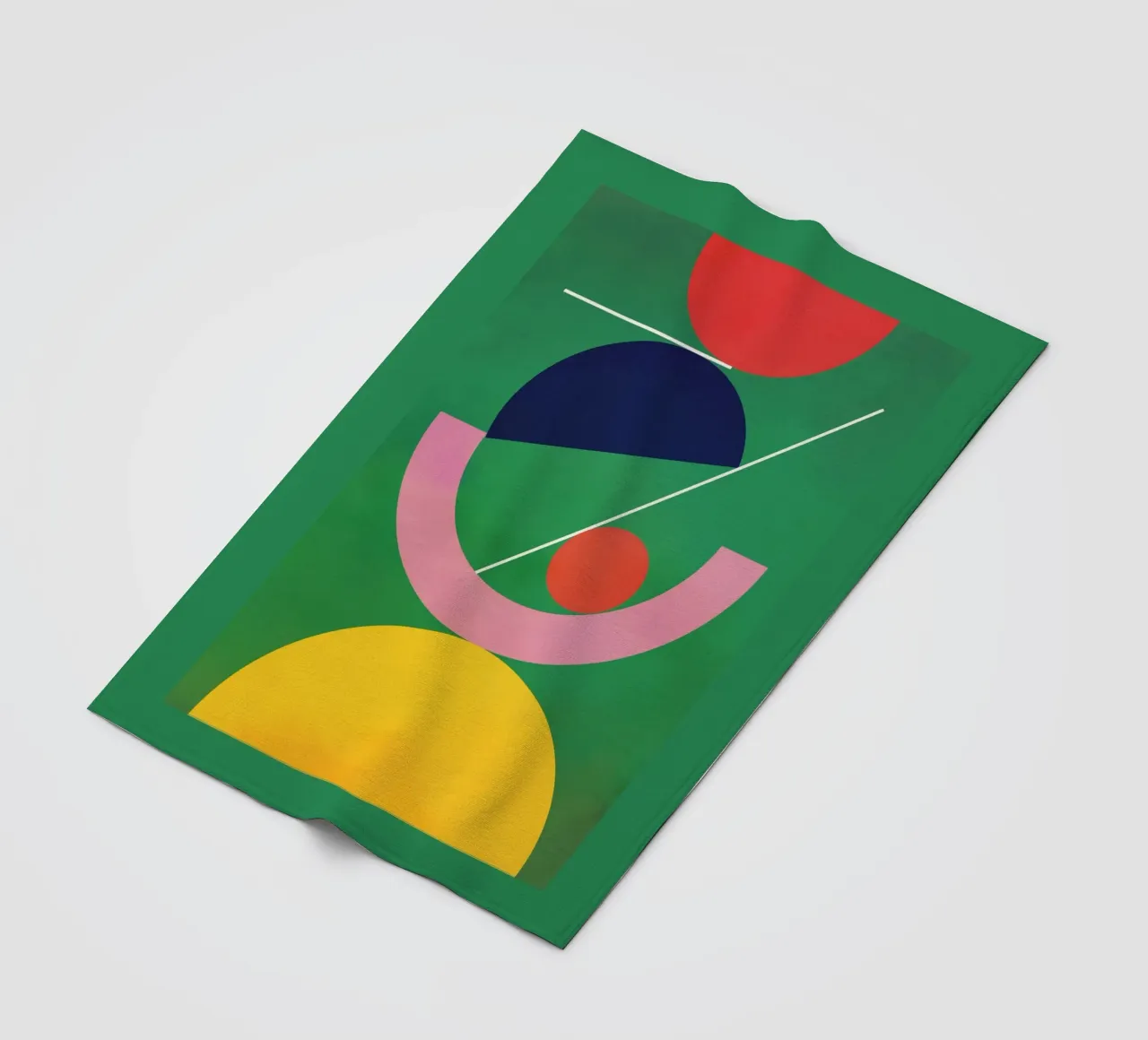 Forme geometriche 111 coperta in pile da Gaite