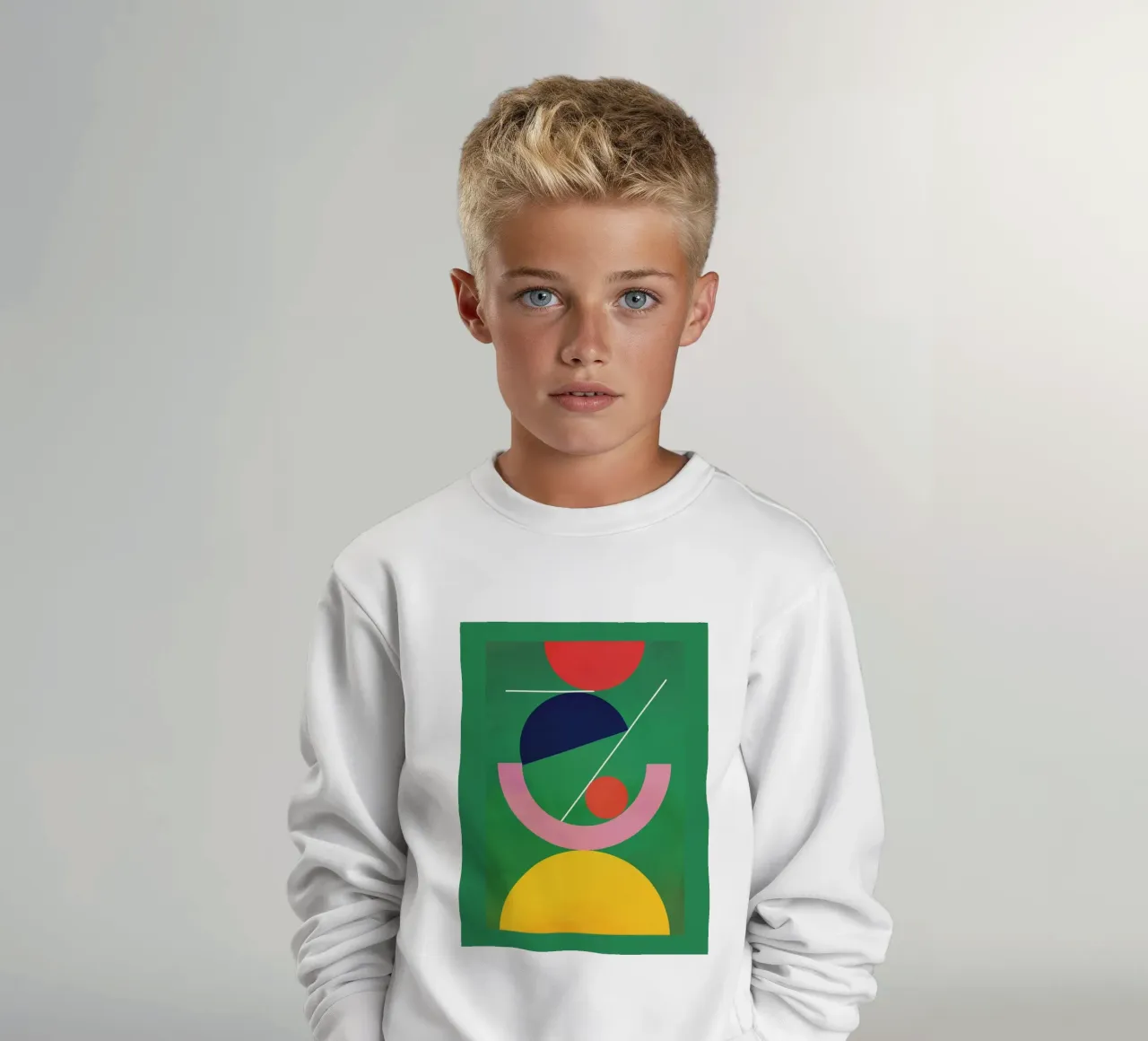 Geometrische Formen 111 Kinder Sweatshirt von Gaite