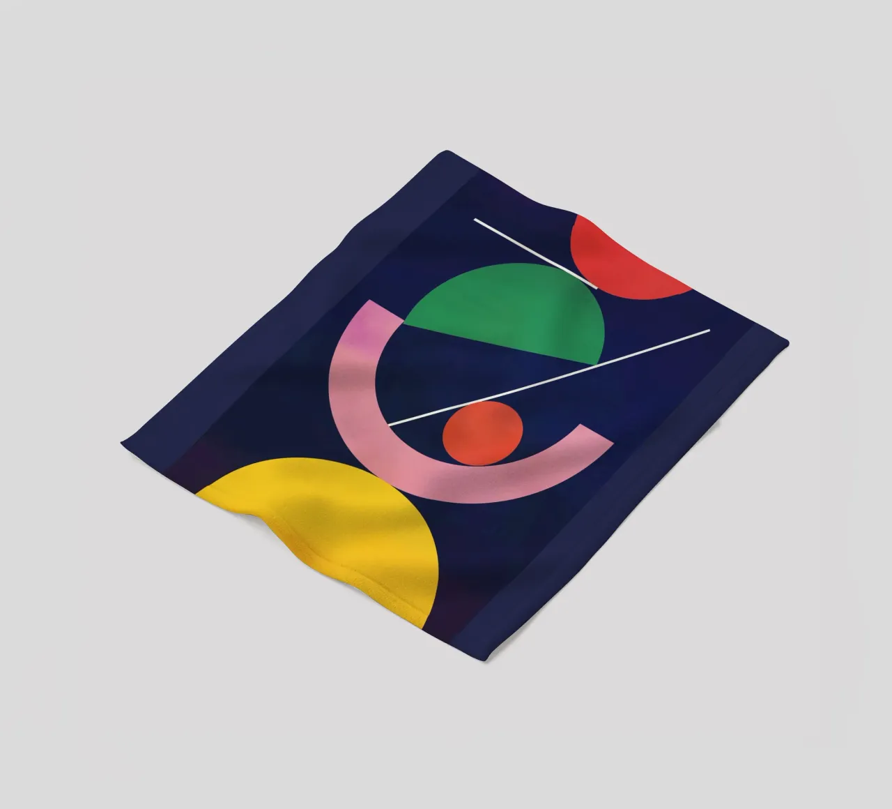 Forme geometriche 115 coperta in pile da Gaite
