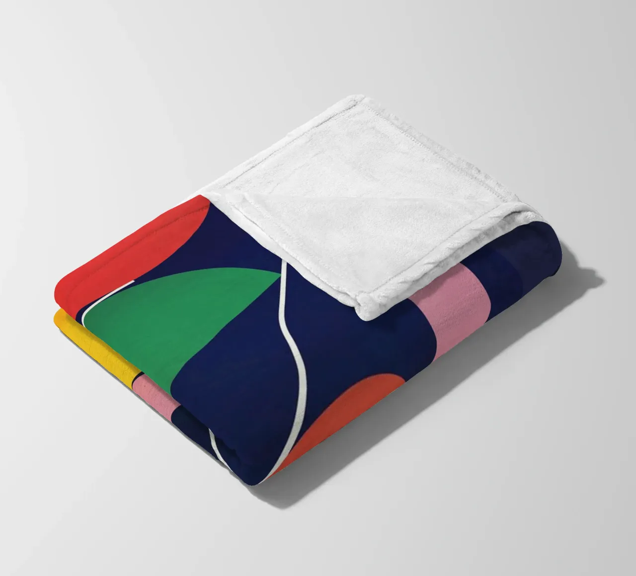Forme geometriche 115 coperta in pile da Gaite