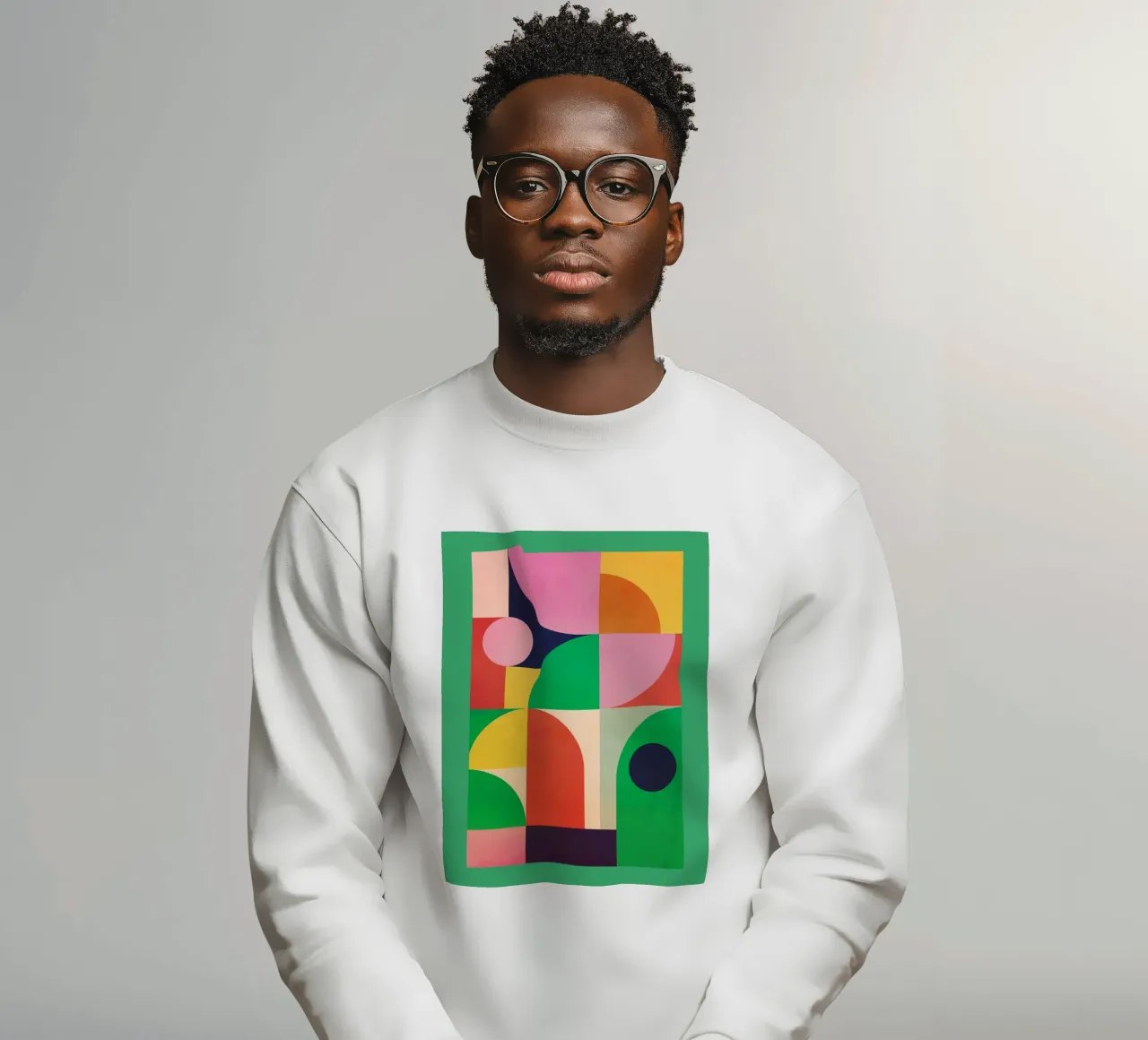 Forme geometriche 113 felpa da Gaite