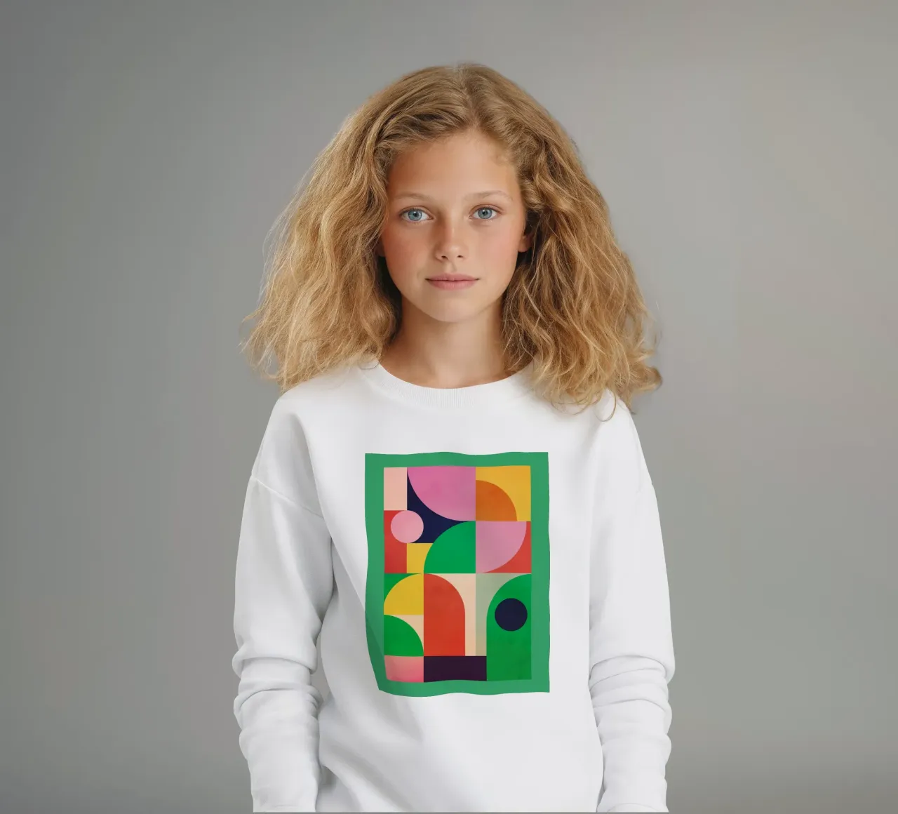 Forme geometriche 113 felpa bambino da Gaite