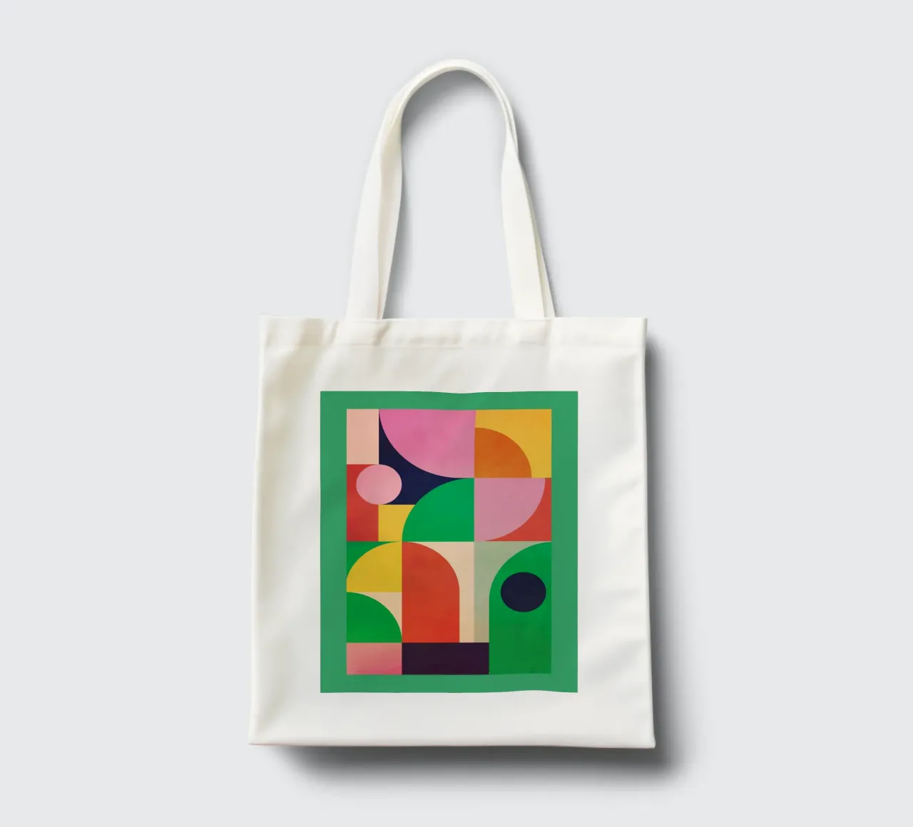 Forme geometriche 113 borsa in juta da Gaite