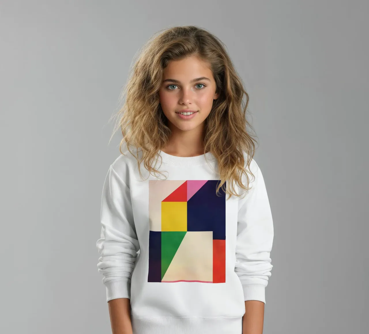 Forme geometriche 116a felpa bambino da Gaite