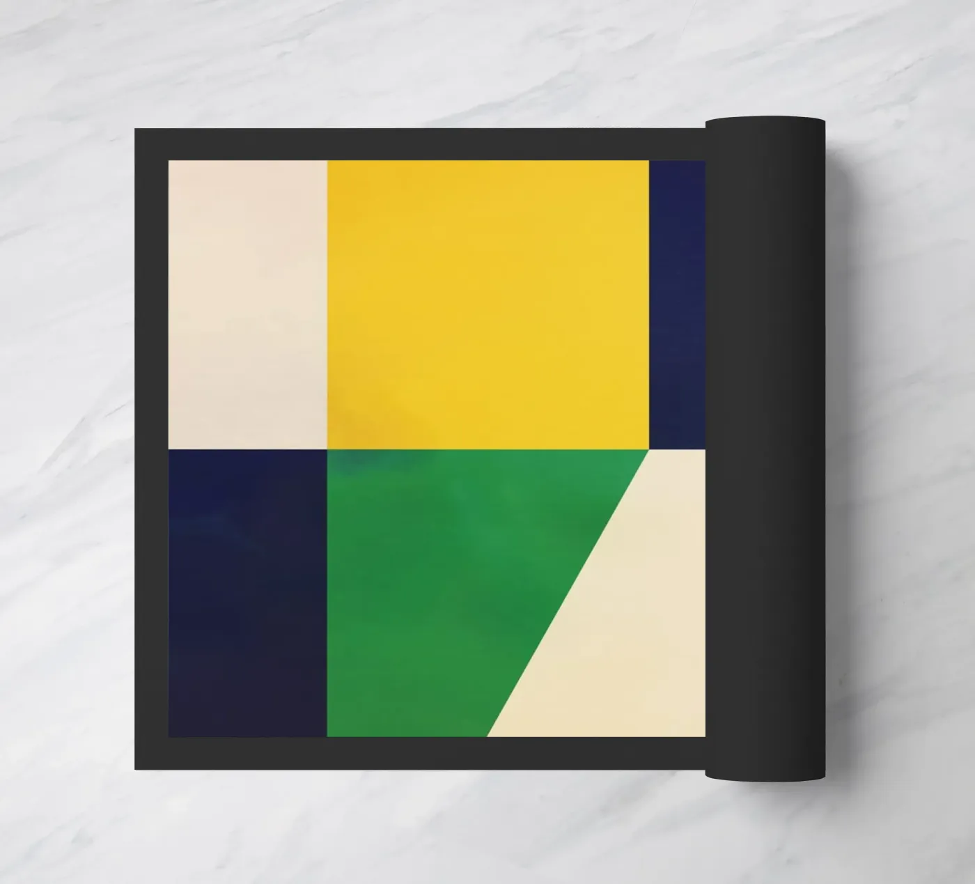 Geometric Shapes 116a doormat by Gaite