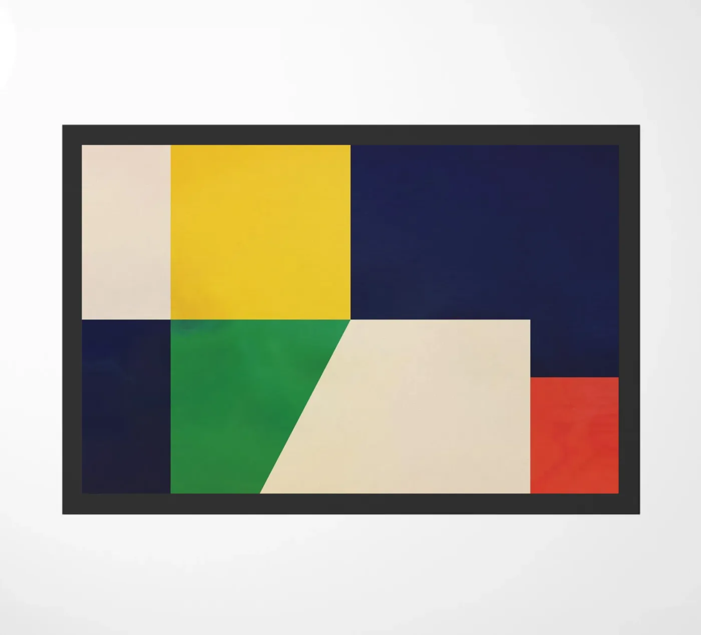 Geometric Shapes 116a doormat by Gaite