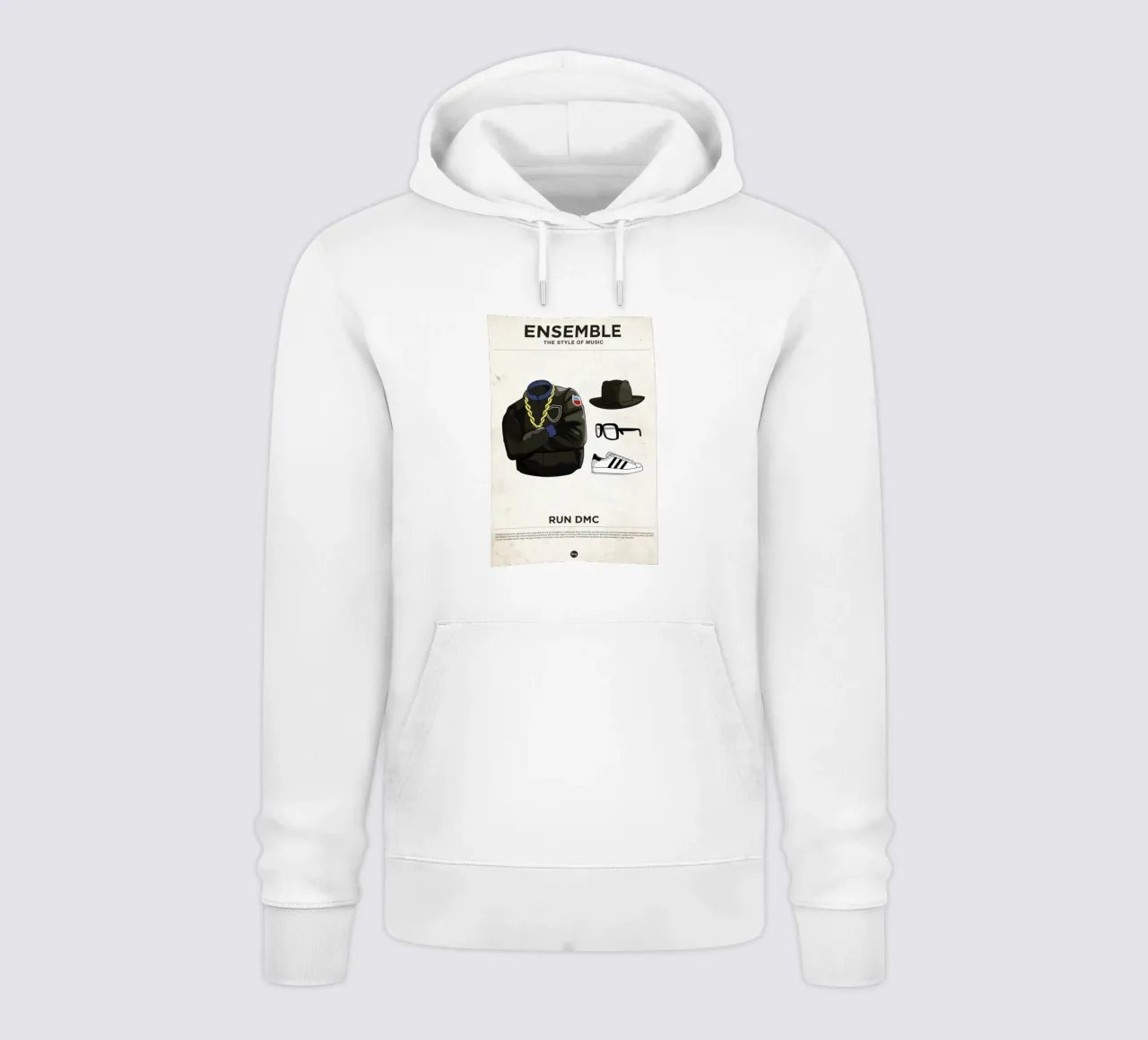 Ensemble Run DMC hoodie by Moxy Creative House