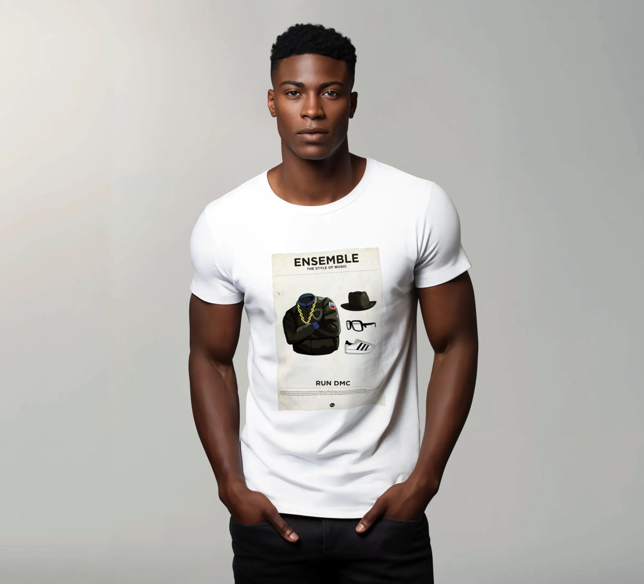 Ensemble Run DMC camiseta de Moxy Creative House