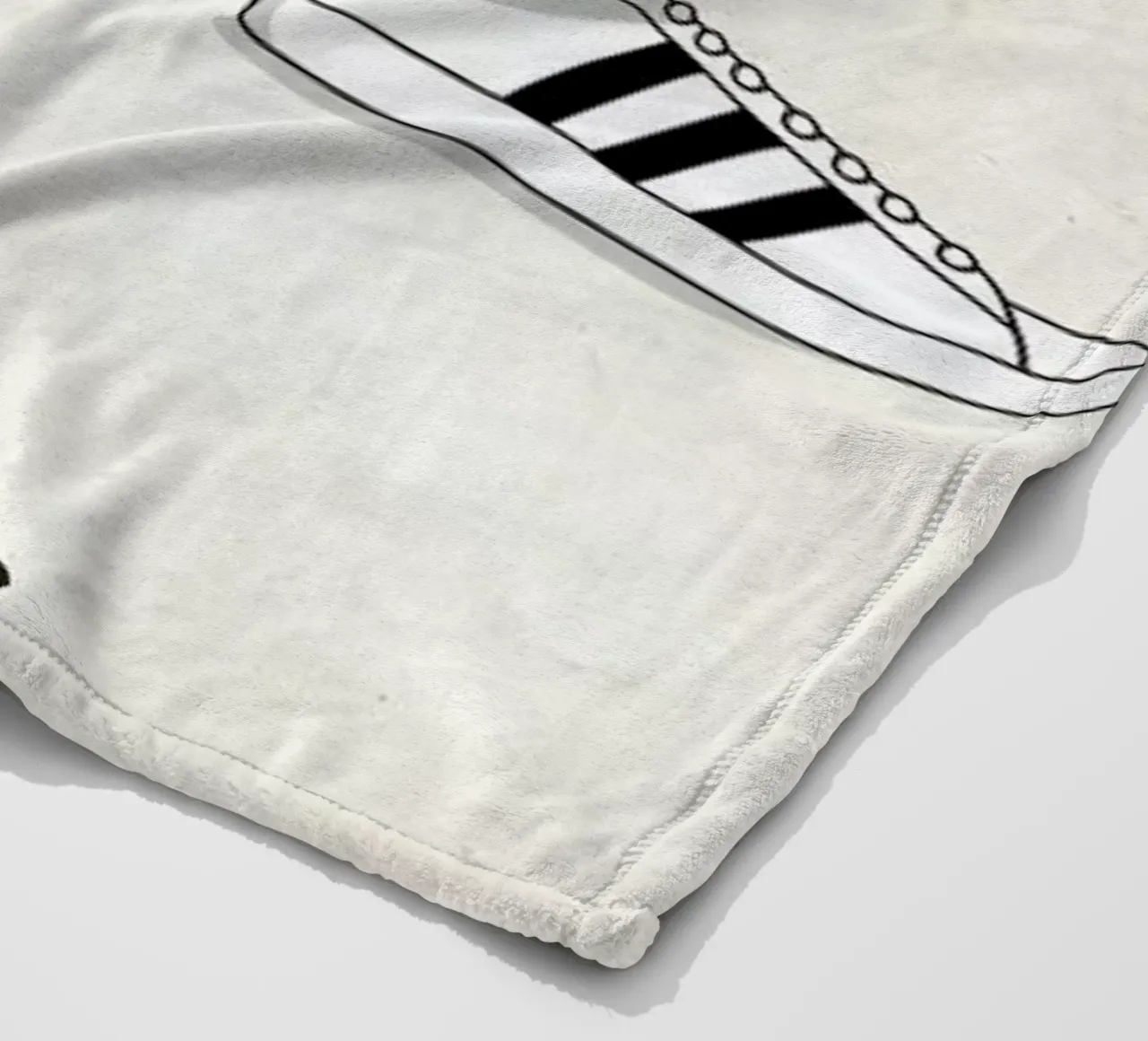 Ensemble Run DMC fleece blanket by Moxy Creative House
