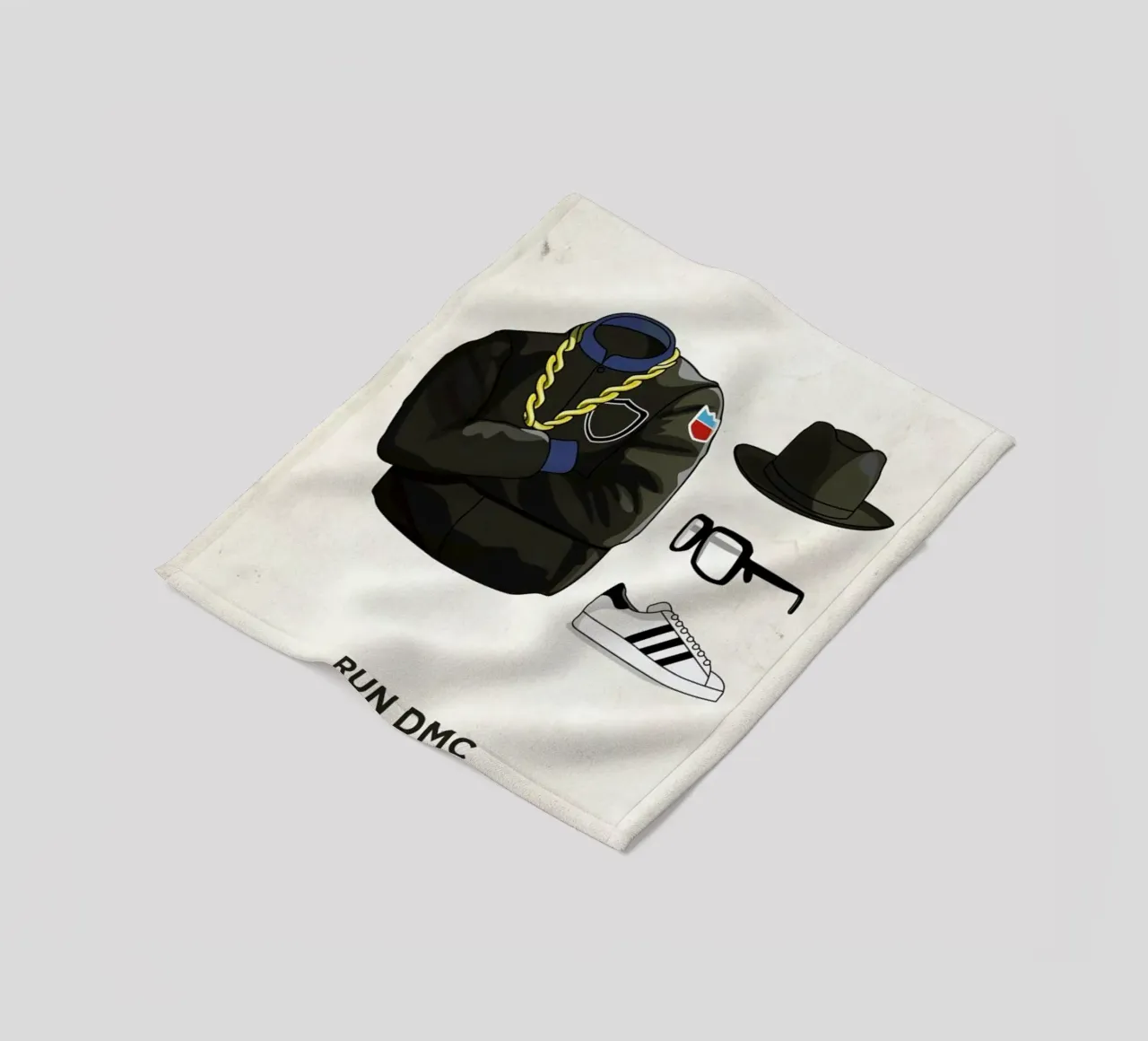 Ensemble Run DMC coperta in pile da Moxy Creative House