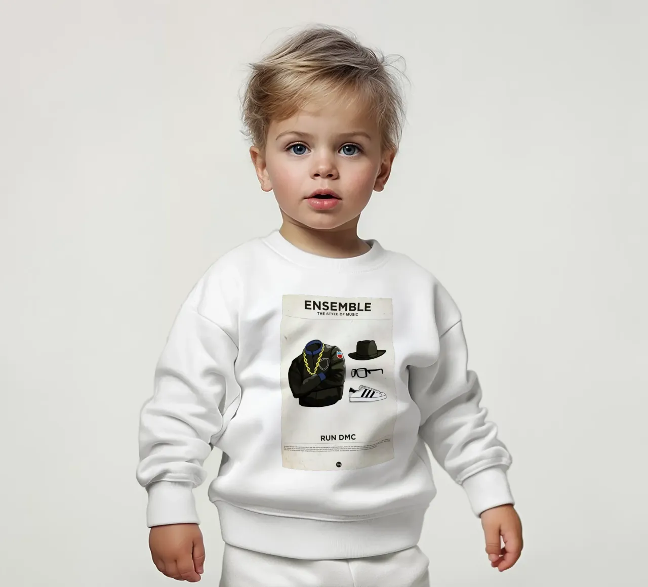 Ensemble Run DMC sweat pour bébé de Moxy Creative House