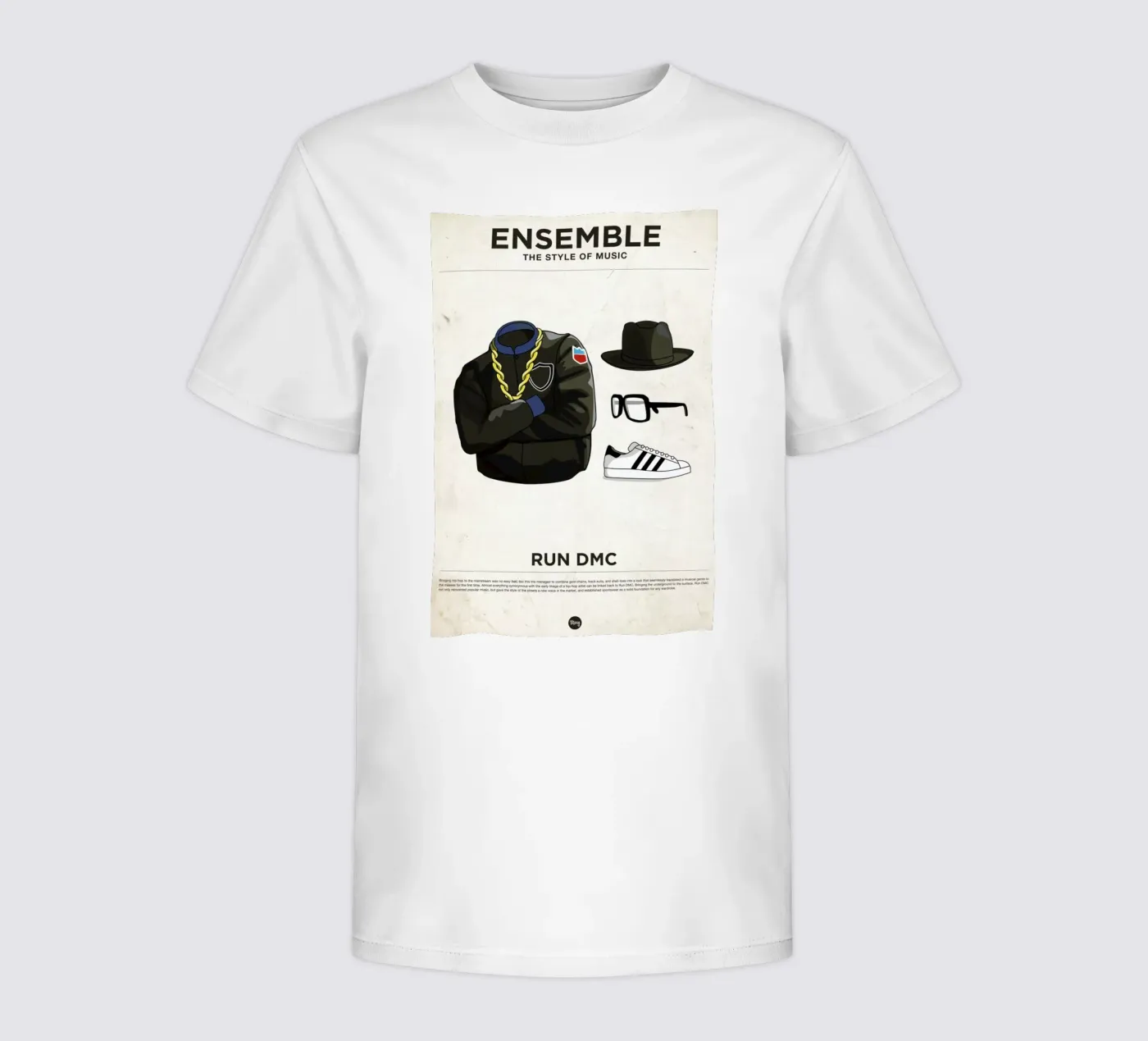 Ensemble Run DMC Kinder T-Shirt von Moxy Creative House