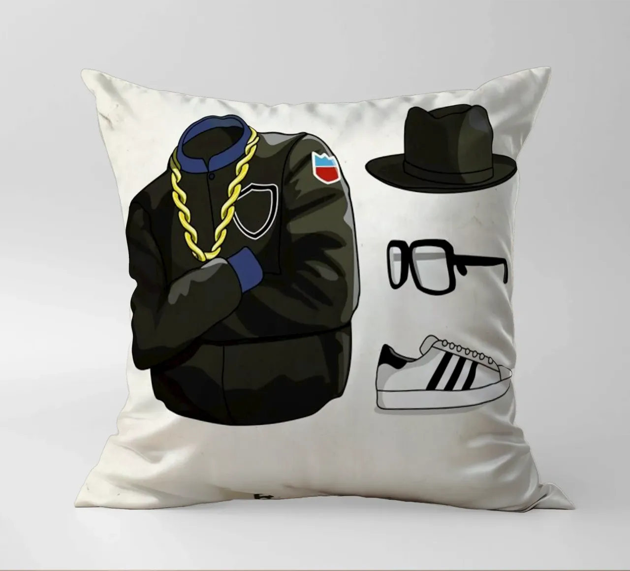 Ensemble Run DMC cuscino da Moxy Creative House