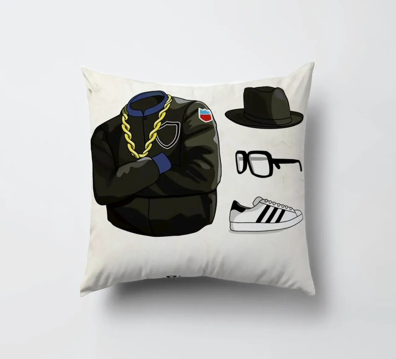 Ensemble Run DMC Kissen von Moxy Creative House