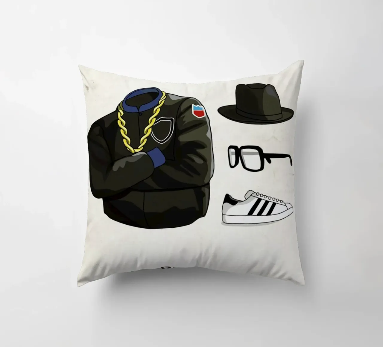 Ensemble Run DMC cuscino da Moxy Creative House