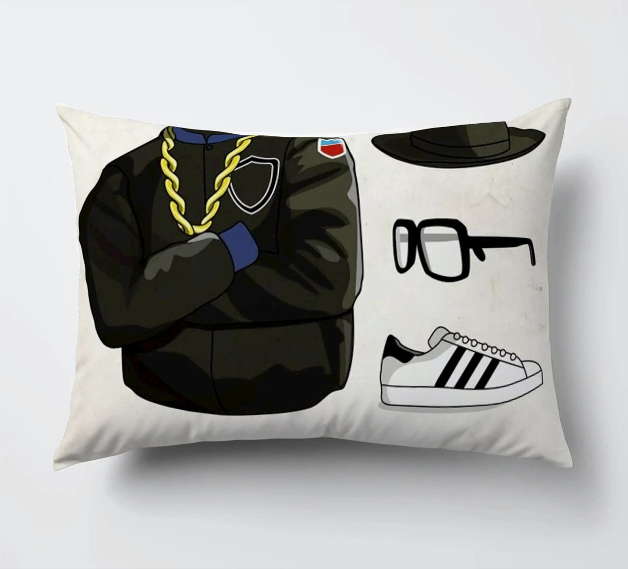 Ensemble Run DMC cuscino da Moxy Creative House