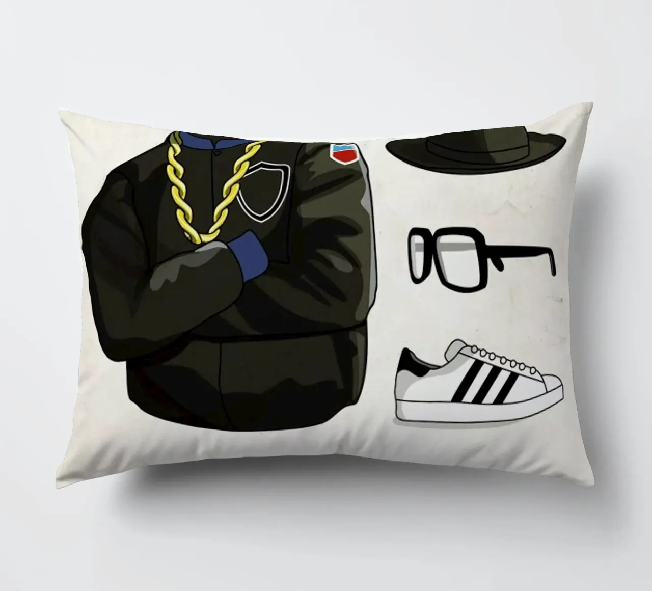 Ensemble Run DMC cuscino da Moxy Creative House
