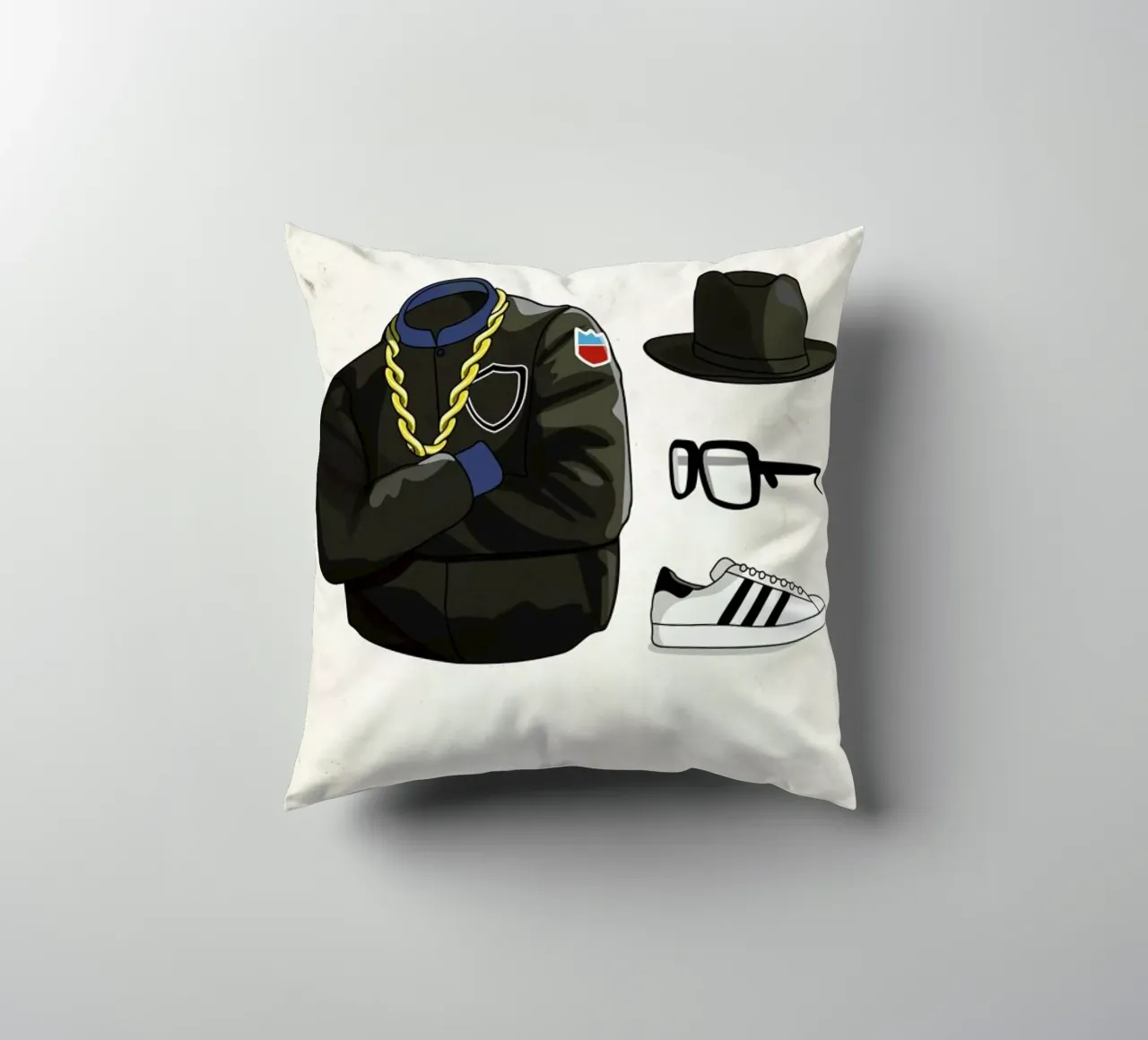 Ensemble Run DMC Kissen von Moxy Creative House