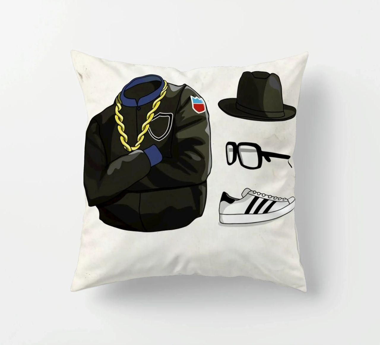 Ensemble Run DMC cuscino da Moxy Creative House