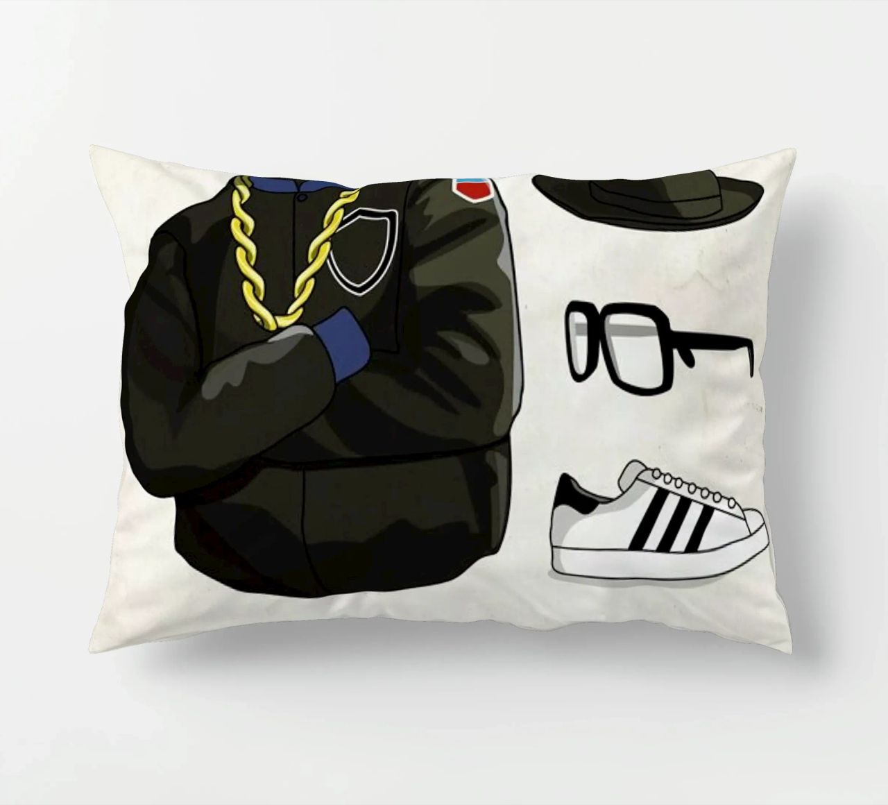 Ensemble Run DMC cuscino da Moxy Creative House