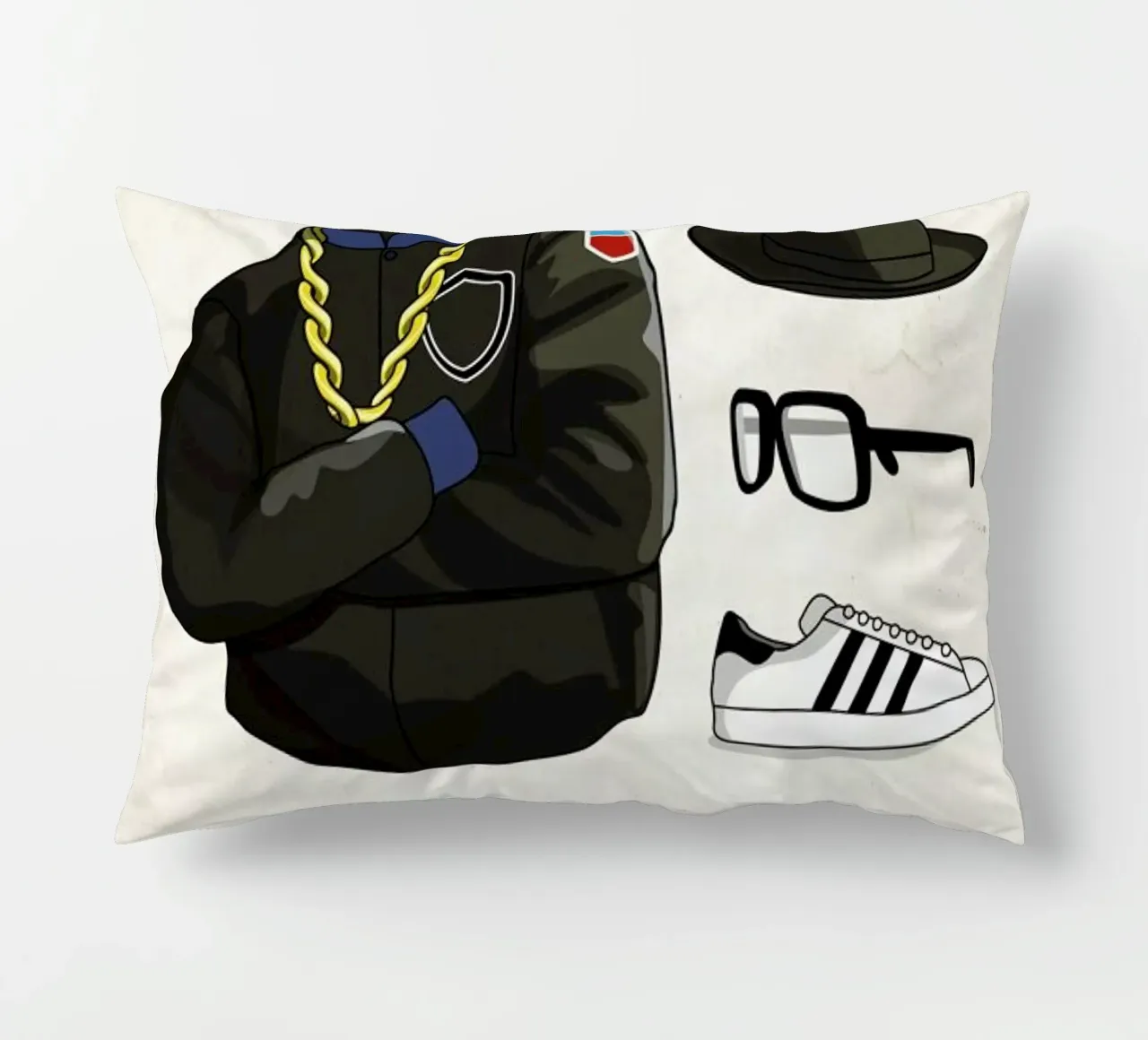 Ensemble Run DMC cuscino da Moxy Creative House