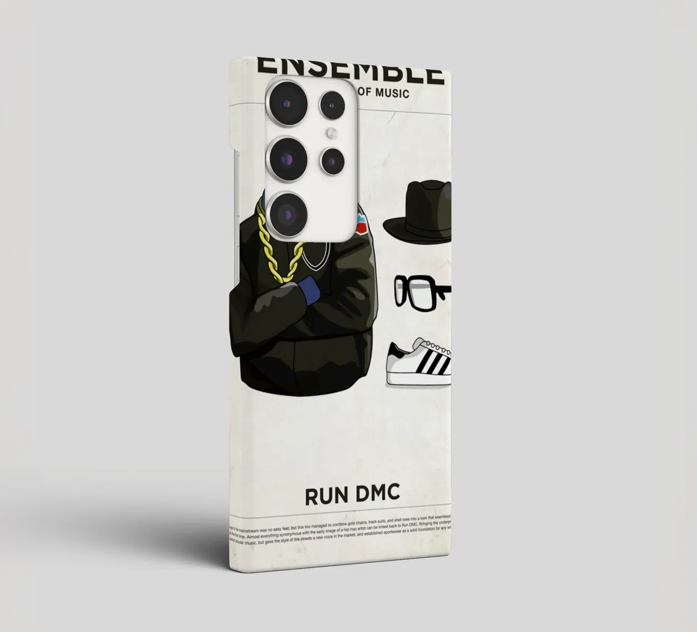 Ensemble Run DMC cover samsung da Moxy Creative House