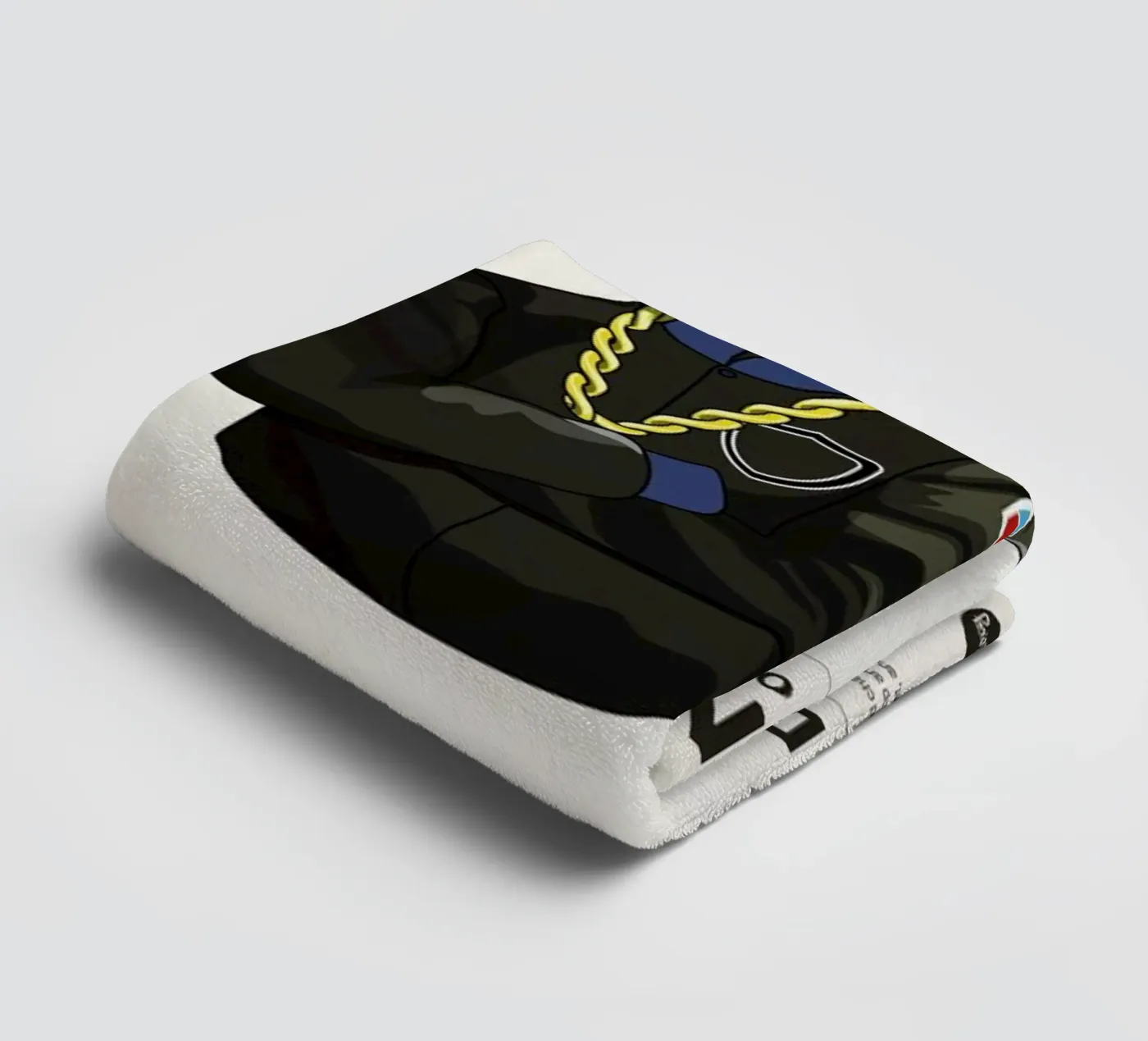 Ensemble Run DMC towel by Moxy Creative House