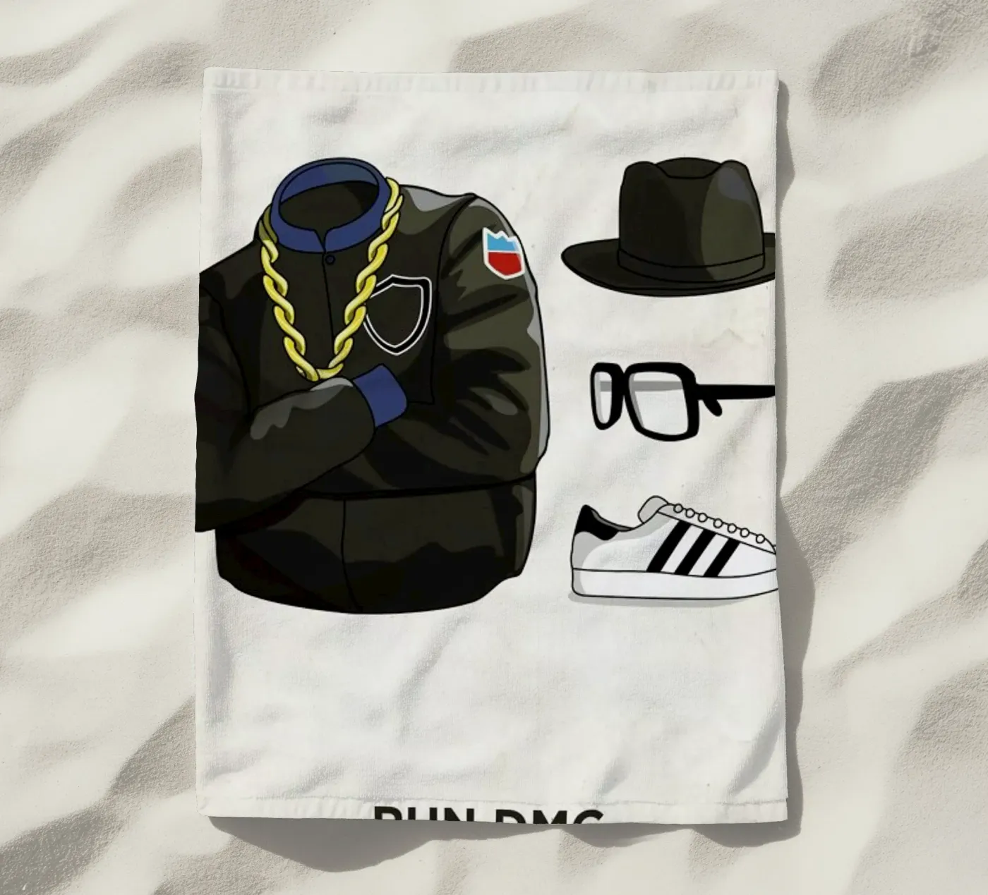 Ensemble Run DMC telo mare da Moxy Creative House