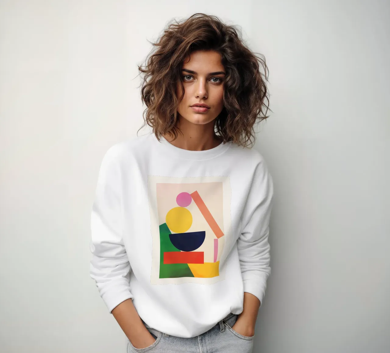 Forme geometriche 119 felpa da Gaite